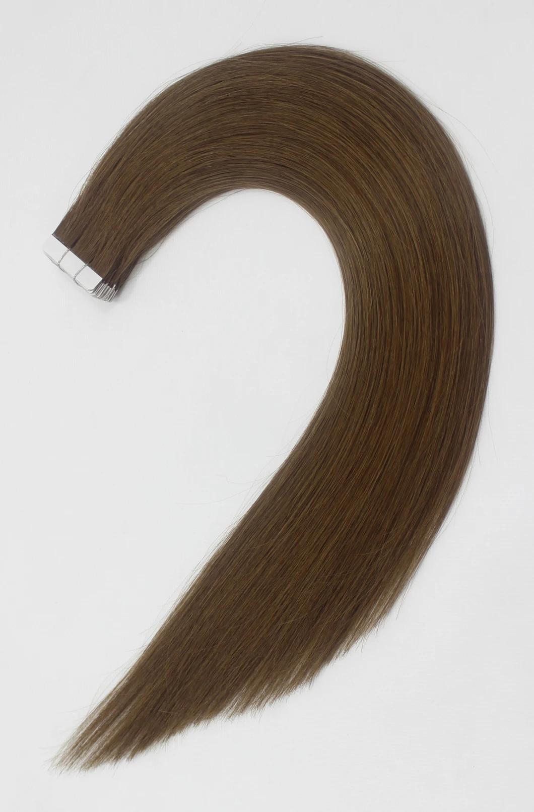 Tape in Extensions Brazilian Straight Human Hair Bundles 4 Color Remy Human Hair Extensions