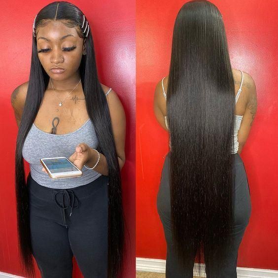 13X4, 13X6 Lace Frontal and Bundles Raw Indian Hair