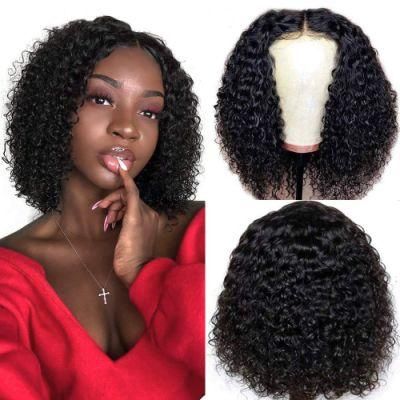 Kbeth Kinly Curly Hair Wigs for Black Women 2021 Summer Cool Soft Breathable Fashion Short Cut Bob 13X4 Lace Frontal Wigs From China Facotry
