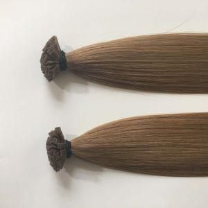 8# Pre Bonded Keratin Nail Tip Brazilian Virgin Human Hair Extensions