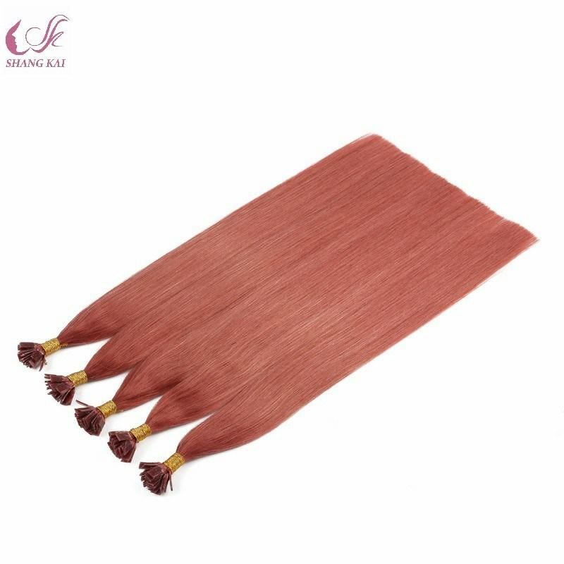 Cuticle Aligned Hair Russian Remy Hair Extension 0.5g0.7g1g Italian Keratin Fusion Flat Tip Hair Extension