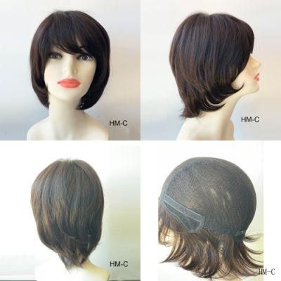 Wholesale Good Quality Handtied Fashion Synthetic Hair Wigs for Women 563