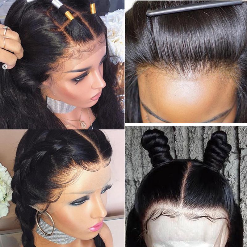 Hot Sale Factory Price Raw Brazilian Human Hair Lace Wigs