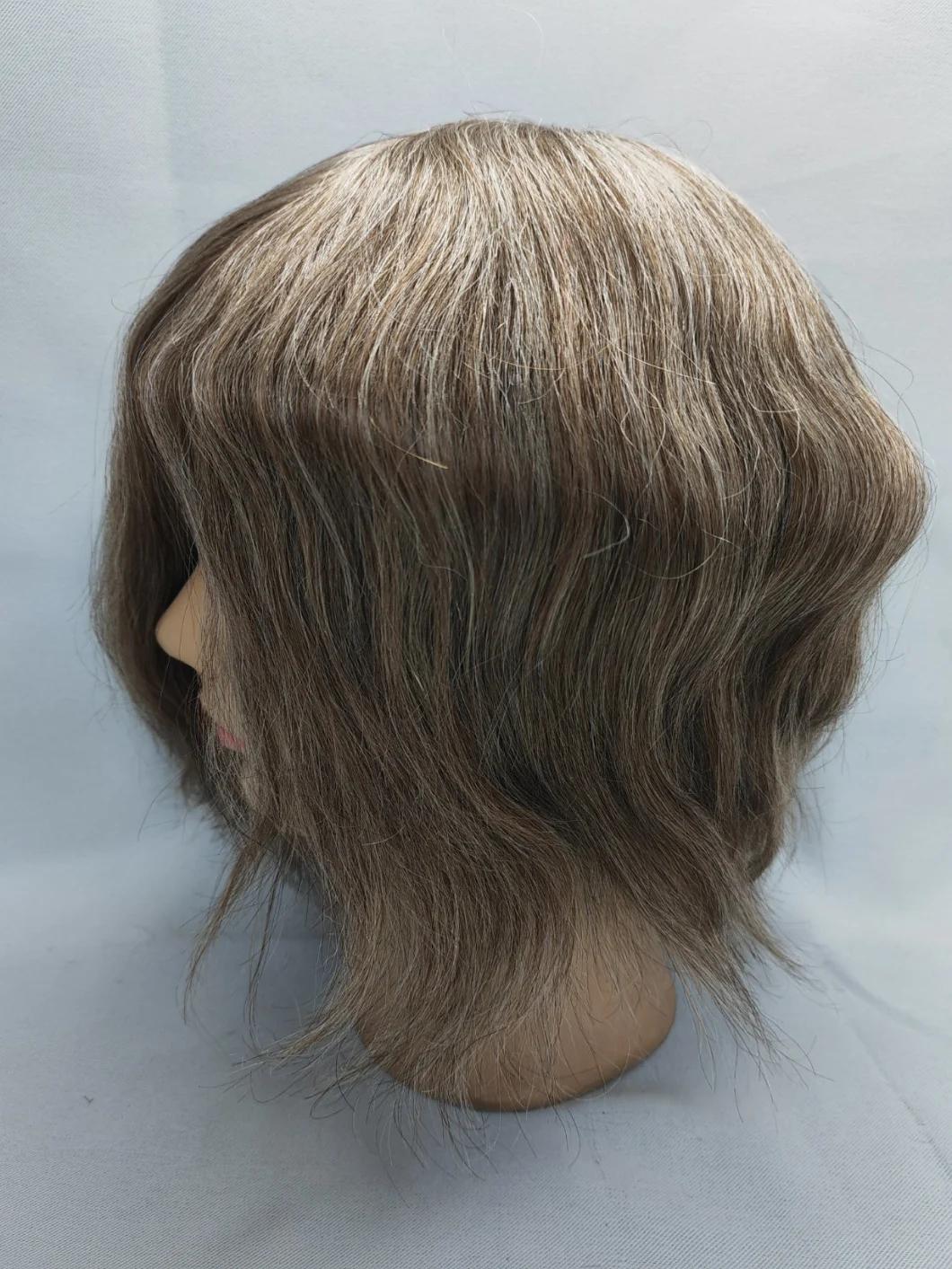 2022 Most Popular Custom Made Clear PU Base Injection Wig Made of Remy Human Hair