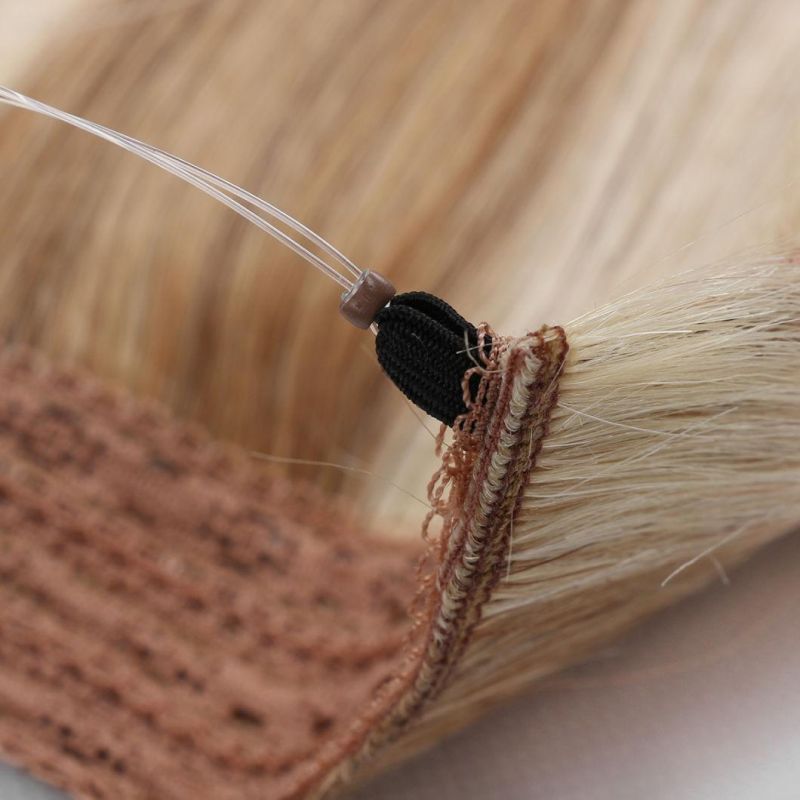 100% Remy Human Hair Fish Thread Hair Extensions