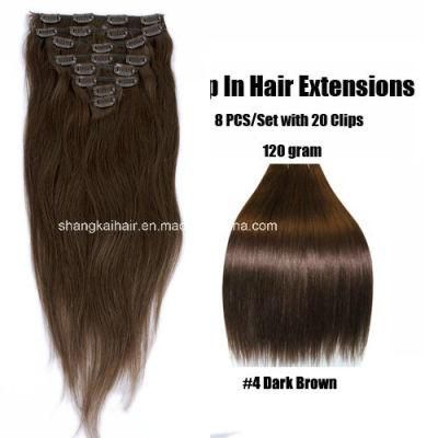 Full Head Clip Indian Remy Hair Extension