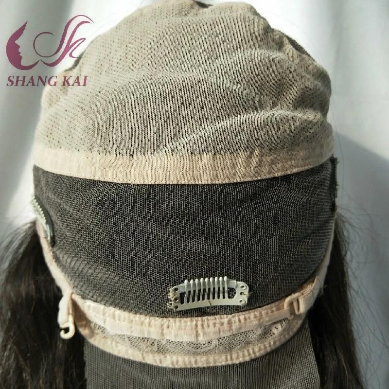 Brazilian Virgin Human Hair Full Lace Wig with Baby Hair, Factory Price Hand Made Human Hair Full Lace Wig