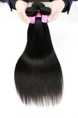 Elegant Hair Virgin Straight Brazilian Hair Bundles 8-30 Inches