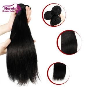 Morein Brazilian Unprocessed Cuticle Aligned Hair Extension Straight Human Hair Bundle