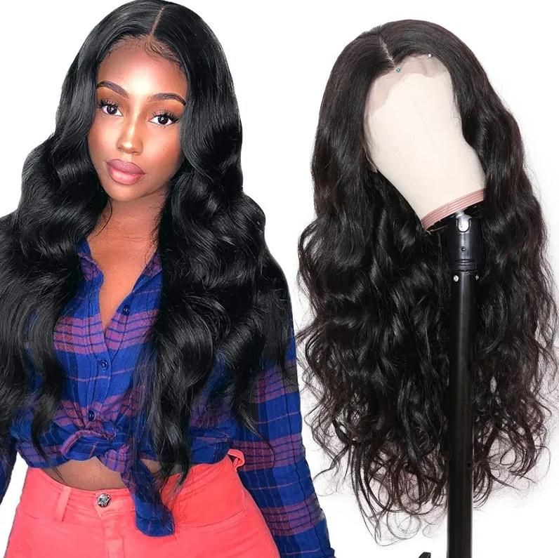 Raw Indian Curly Wig Human Hair Lace Wig