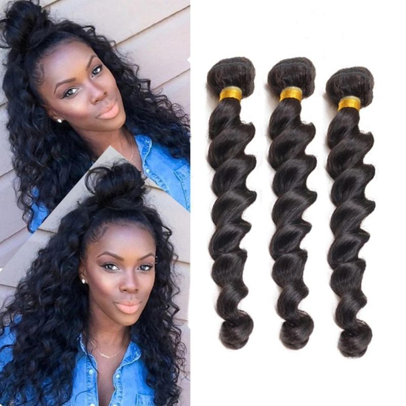 Kbeth Deep Loose Wave Bundles Indian Virgin Hair Weave 30 Inch Hair Extensions Bundle Malaysian Human Hair Bundles with Closure