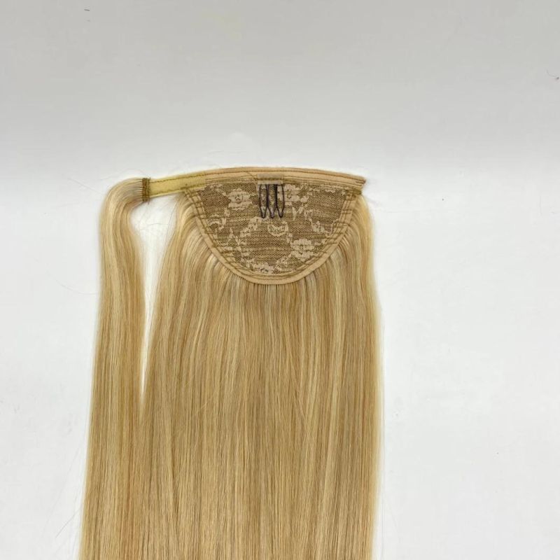 Factory Price Double Drawn Ponytail Hair Extension