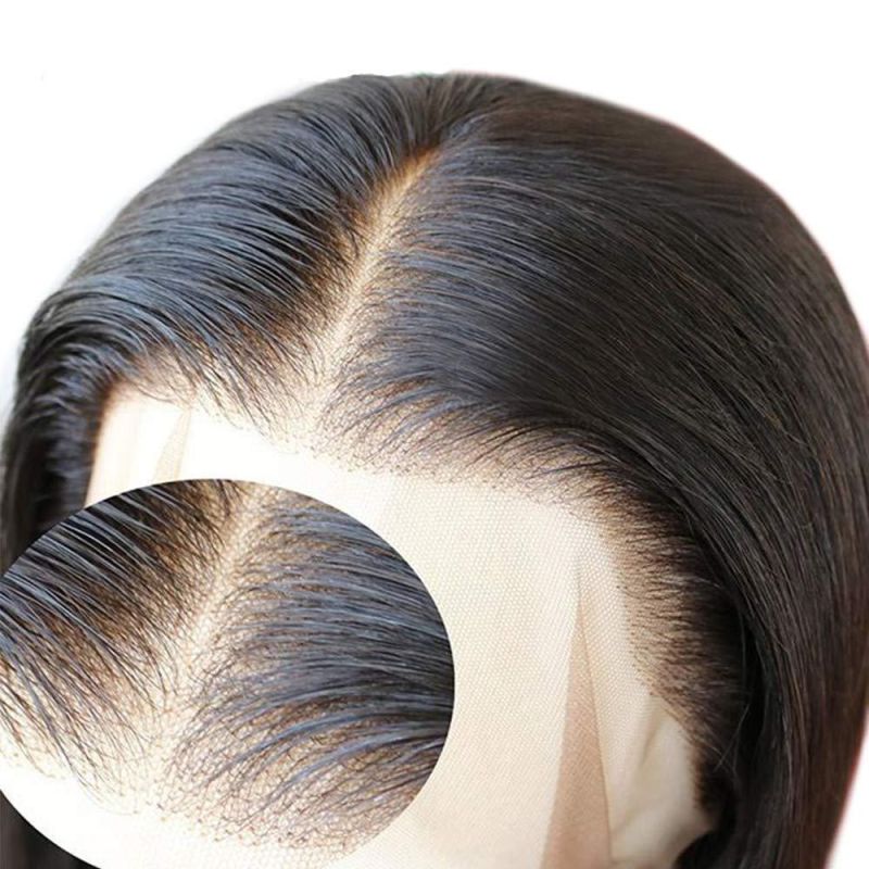 Wigs for Black Women Lace Front Synthetic Wigs Long Straight Heat Resistant Hair Pre Plucked Wig with Baby Hair