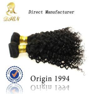 Brazilian Virgin Hair Curly Wave Natural Black Color 100% Human Hair Wholesale