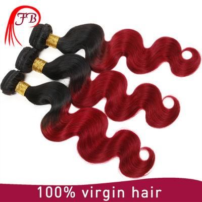Cheap Sale 6A Grade T1b Red Brazilian Remy Hair