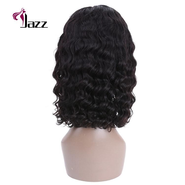 Brazilian Straight Wavy Curly Short Bob Wig Lace Front Human Hair Wig No Tangle, No Shed, Can Be Restyled 8-16inch for Women