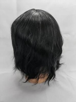 2022 Comfortable Injected Poly Grow-Looking Most Natural Custom Made Human Hairpiece