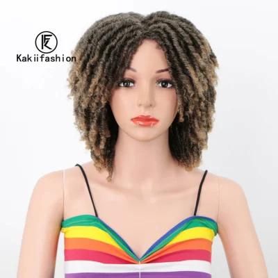 Crochet Braided Wigs Vendors Synthetic Twist Braid Hair Dreadlock Wigs