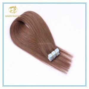 Customized Color High Quality Double Drawn Tape Hairs Extension Hairs with Factory Price Ex-045