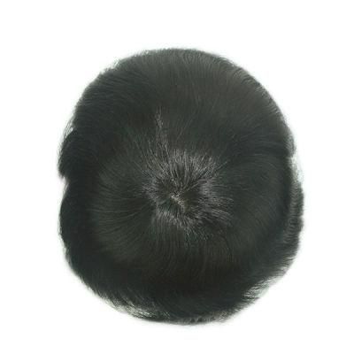 High Quality Human Hair Male Toupee