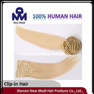 100% Human Remy Indian Hair Weft Clips in Hair Extension
