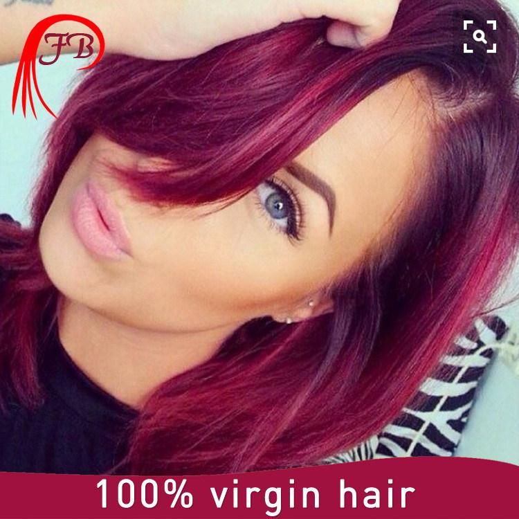8A 100% Barzilian Human Hair Straight Hair Products Omber Hair
