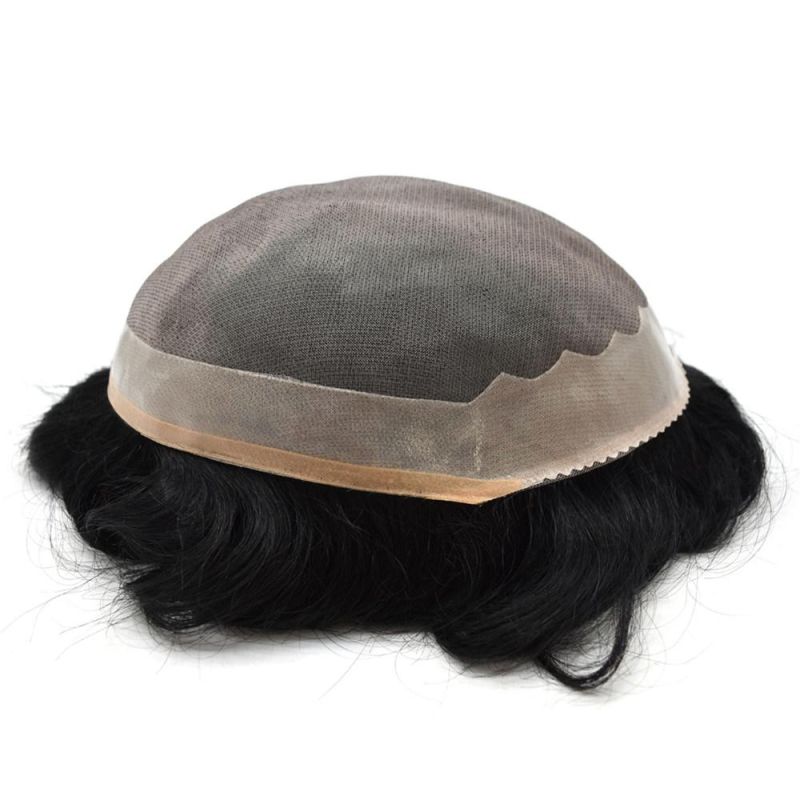 Men′ S Hairpiece Human Hair Toupee