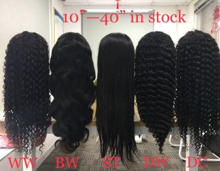 Straight Human Hair Wig 13X4 Pre Plucked 150%, 4/27 Highlight Lace Front Human Hair Wig, Highlight Deep Wave Wig