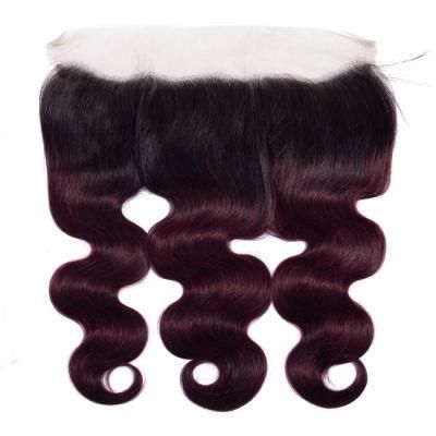 Frontal Closure Hair Closure Wig Human Hair Transparent Closure 13*4 Closure