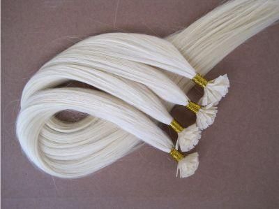Ash Blonde Color U Tip Hair Extensions