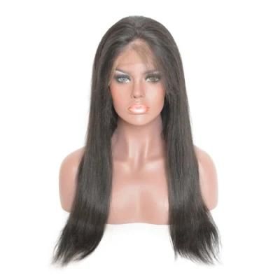 Pre Plucked Full Lace Human Hair Wigs Straight 130% Density Glueless Brazilian Full/Lace Wig