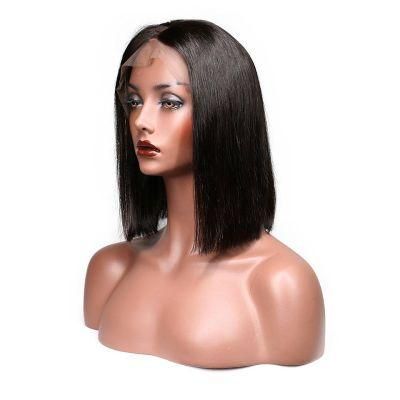 8-14inch Bob Wigs 100% Remy Human Hair Frontal Lace Wigs