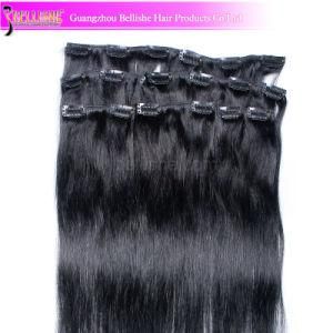 Hot Raw Remy Human Hair Clip in Hair Extensions