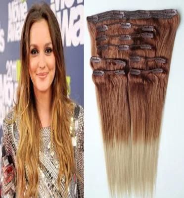 Brazilian Ombre Hair Clip on Extension