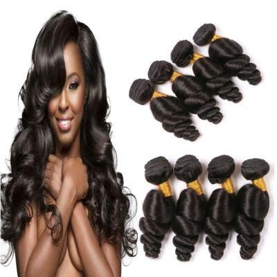 Loose Wave Brazilian Hair Bundles 28 Inch Long Bundle Unprocessed Real 100% Virgin Human Hair Weave Extension Natural Black Color