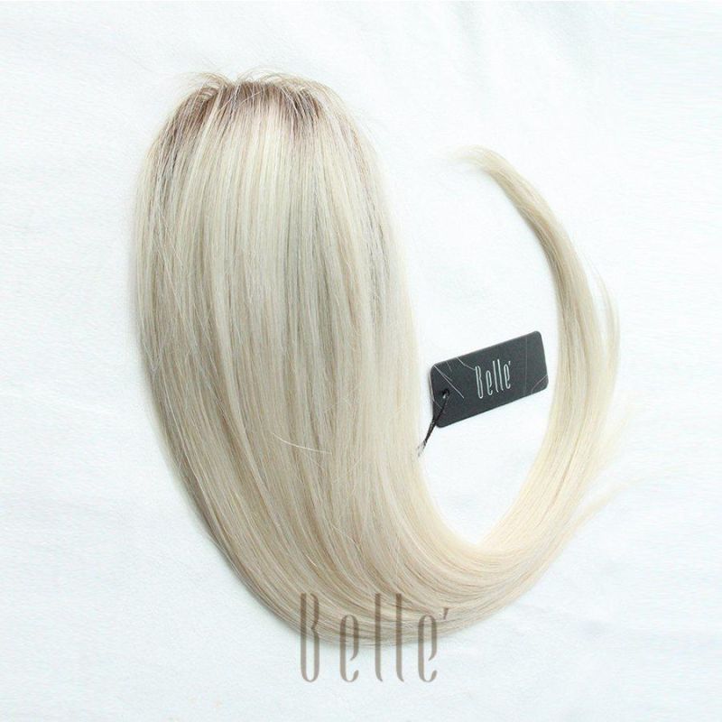 100% Virgin Human Hair Extension Mono Topper