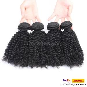 Unprocessed Jerry Curl Brazilian Human Virgin Hair Extension