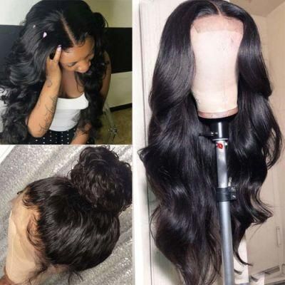 150% Density Body Wave Wigs Lace Front Wigs for Black Women (26, Natural Color)