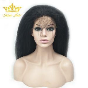 Wholesale Lace Wig 100% Virgin Human Hair of Natural Black