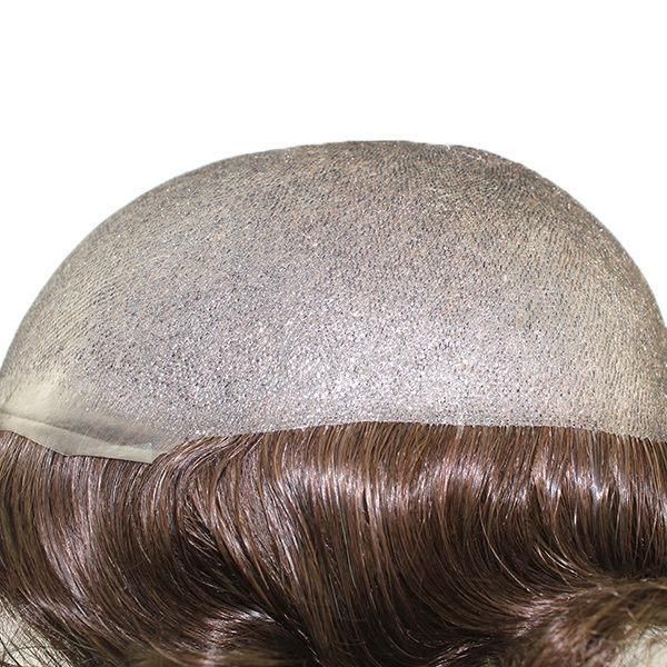 Lit Ultra Thin Full Skin Natural Hair Toupee