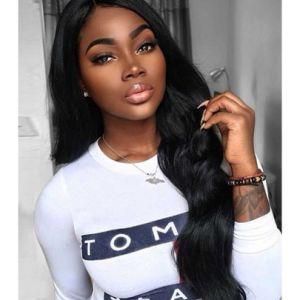 Fake Scalp Lace Front Wig 150% Density Wavy Natural Hairline Body Wave