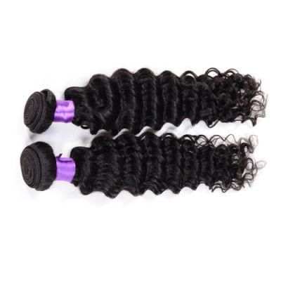 Virgin Brazilian Deep Wave Human Hair for Braiding