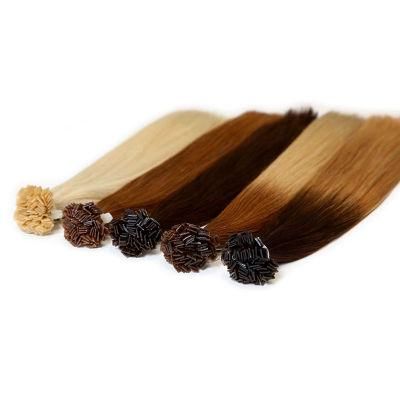 I Tip Keratin Pre Bonded Hair Extensions Body Wave Real Remy Human Hair on The Capsule Fusion Hair 0.8g/S 40g/Pack