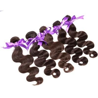 8A Grade Virgin Unprocessed Human Hair Brazilian Virgin Hair Body Wave 3 Bundles Ombre Three Tone Hair Weave T1b/4/27#, T1b/4/30#