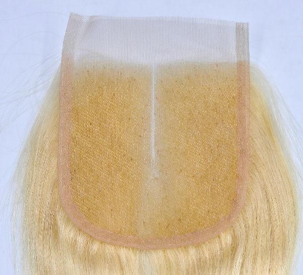 Blonde Human Hair Lace Closure at Wholesale Price (Straight)