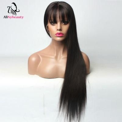 Alinybeauty Wholesale China Mink Raw Lace Front Wig Virgin Brazilian 100 Human Hair Lace Wig