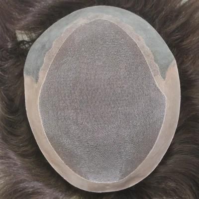Lw1794 Factory Direct Mono Human Hair Replacement System