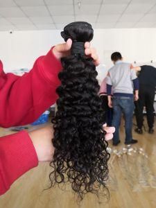 High Quality Brazilian Virgin Human Hair of Curly Natural Color Bundle