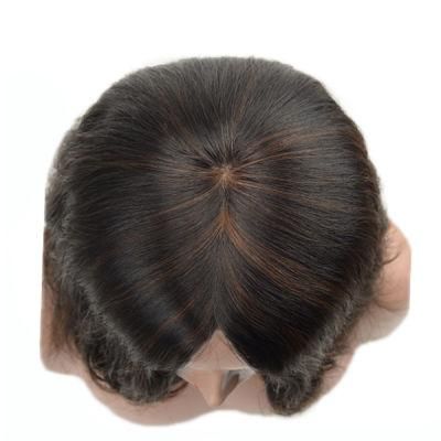 Longer Hair Curly High Quality Mongolian Virgin Hair Natural Female Toupee