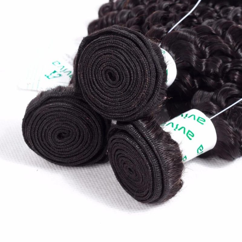 Brazilian Virgin Remy Hair Weave Double Drown Human Hair Deep Curl Weave